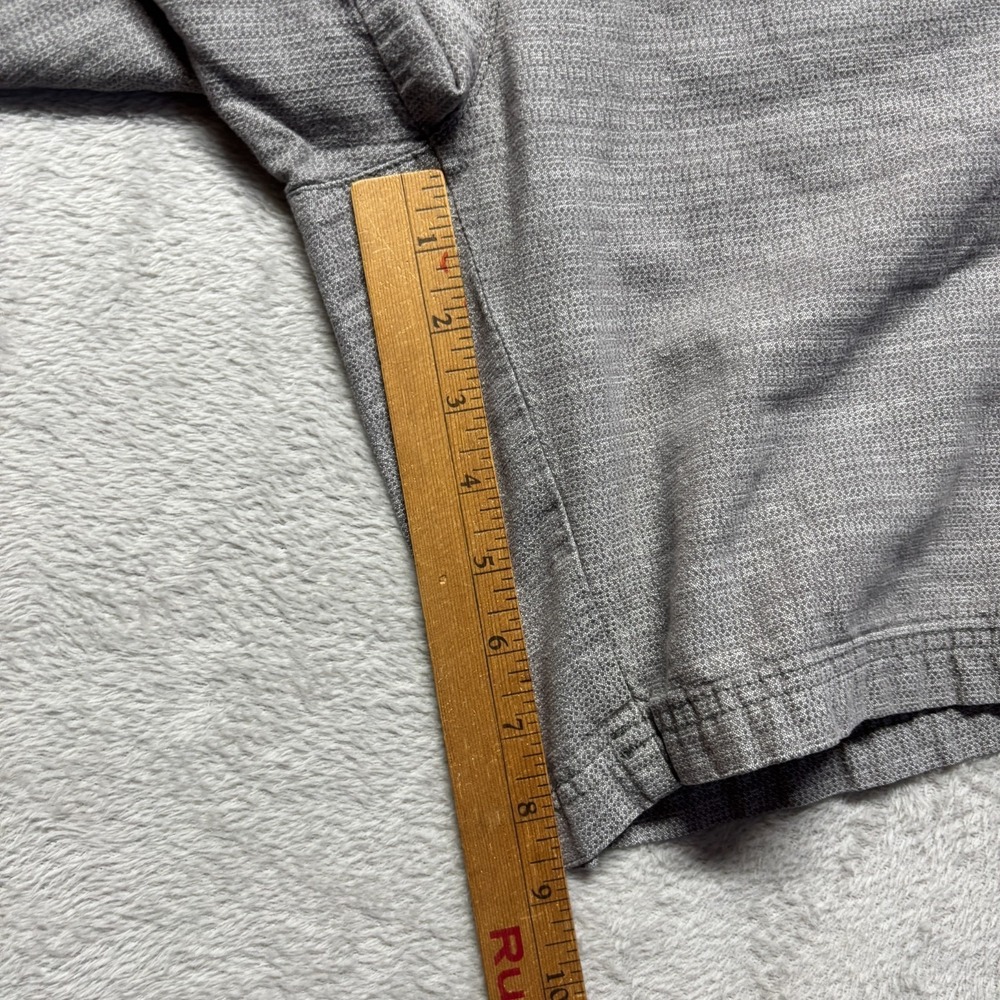 (2) Columbia Shorts Mens S Organic Cotton Textured 9" Inseam Stretch Beach Gray - Picture 8 of 8